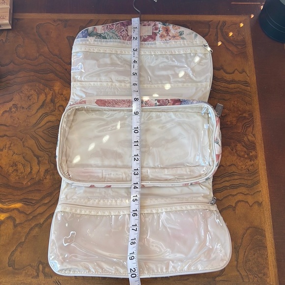 Hanging Cosmetic Travel Bag 100% Cotton NWOT - Picture 5 of 8